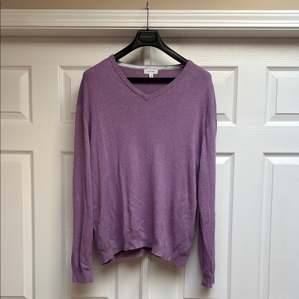 Calvin Klein Lavender Knit Top